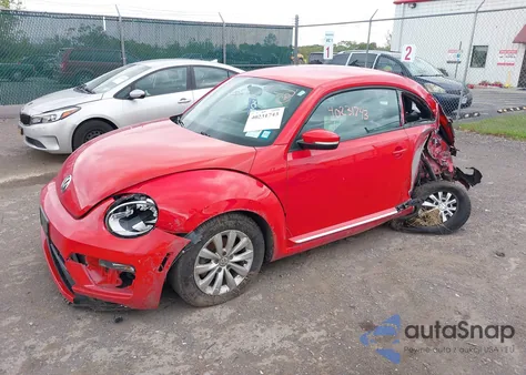 2019 Volkswagen Beetle 2.0T Final Edition Se/2.0T Final Edition Sel/2.0T S из США, поврежденный, VIN 3VWFD7AT0KM720833